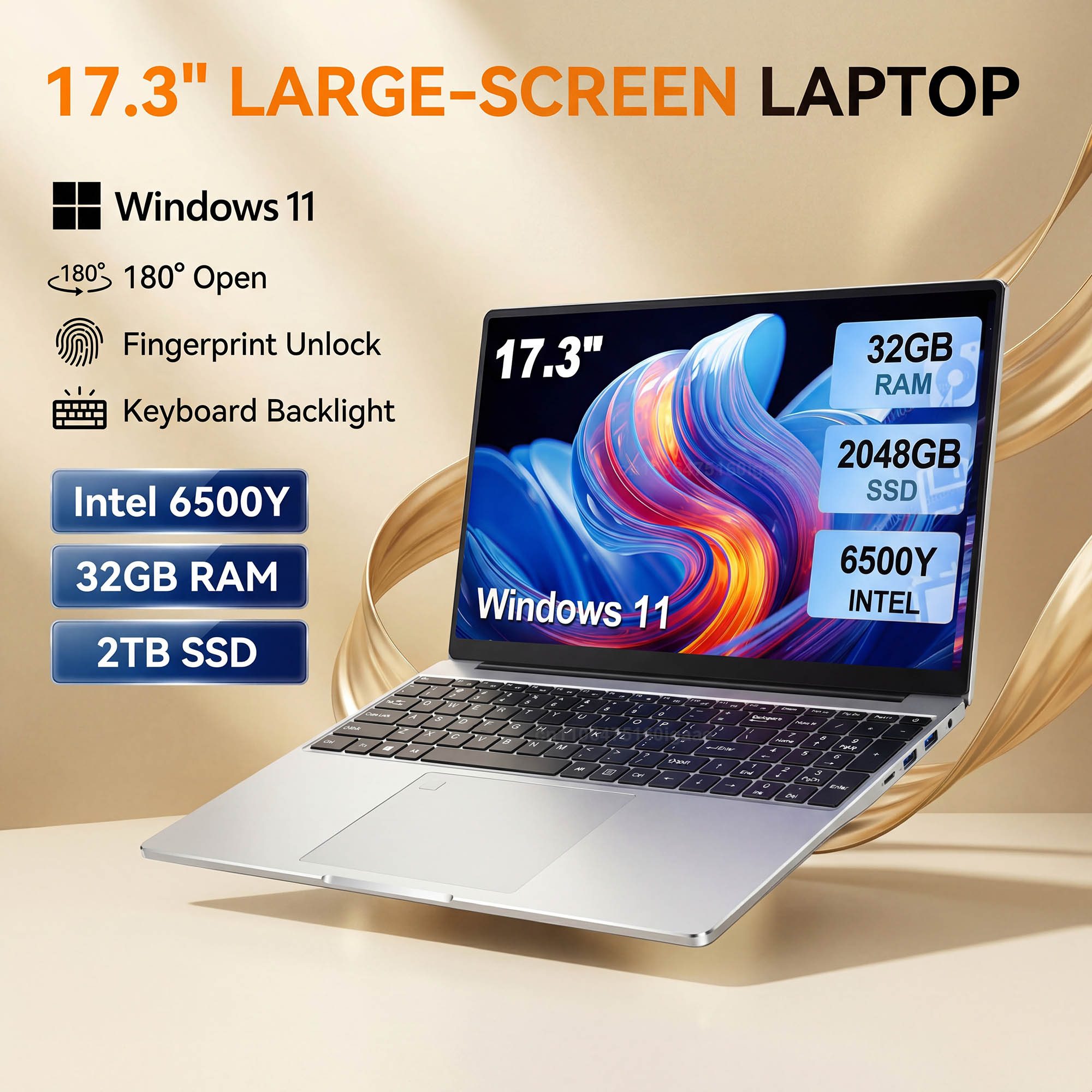 Ssd 2Tb - HOT 17,3 inç Geniş Ekranlı Dizüstü