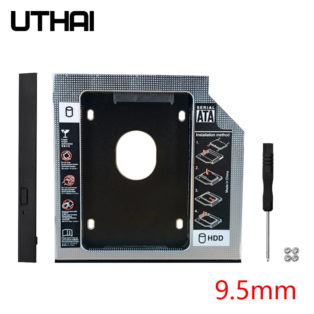 Ssd 2Tb - UTHAI DW95S HDD Caddy 9.5mm Alüminyum