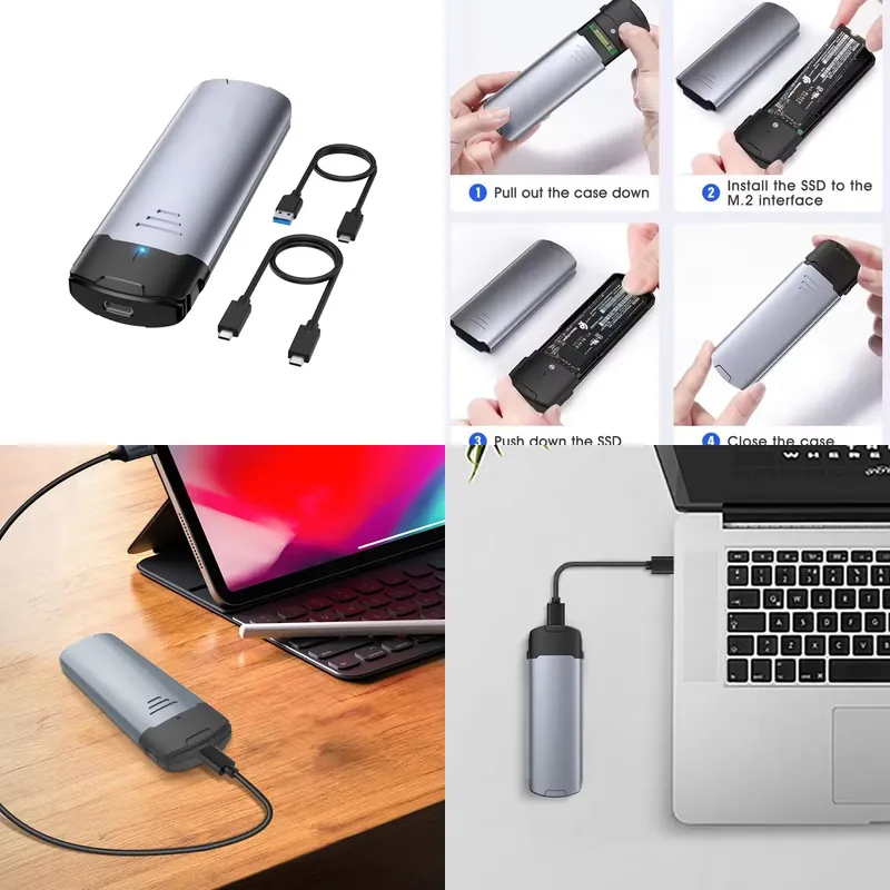 M2 NVMe SSD Kutusu 10Gbps Alüm - Nvme Ssd incelemesi ve fiyatı